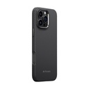 Apple iPhone 16 Pro Max Uyumlu Kılıf Magsafe Şarj Özellikli Aramid Fiber Pitaka Military-Grade Classic Serisi Black-Grey Twill Kapak - 6