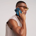 Apple iPhone 16 Pro Max Uyumlu Kılıf Magsafe Şarj Özellikli Aramid Fiber Pitaka Military-Grade Sunset-Moonrise Serisi Moonrise Kapak - 3