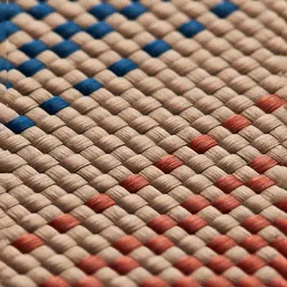 Apple iPhone 16 Pro Uyumlu Kılıf Magsafe Şarj Özellikli Grip 3 Standlı Aramid Fiber Pitaka Tactile Woven Sunset-Moonrise Serisi Sunset Kapak - 10