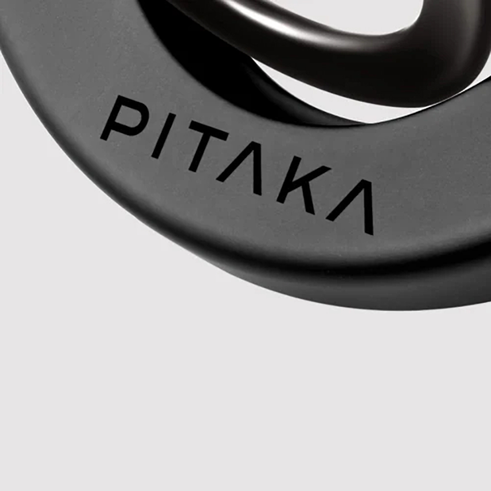 Apple iPhone 16 Pro Max Uyumlu Kılıf Magsafe Şarj Özellikli Grip 3 Standlı Aramid Fiber Pitaka Tactile Woven Sunset-Moonrise Serisi Sunset Kapak - 10