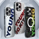 Apple iPhone 16 Pro Uyumlu Kılıf Magsafe Şarj Özellikli Airbagli Çift Katmanlı Youngkit Future Serisi Kapak - 15