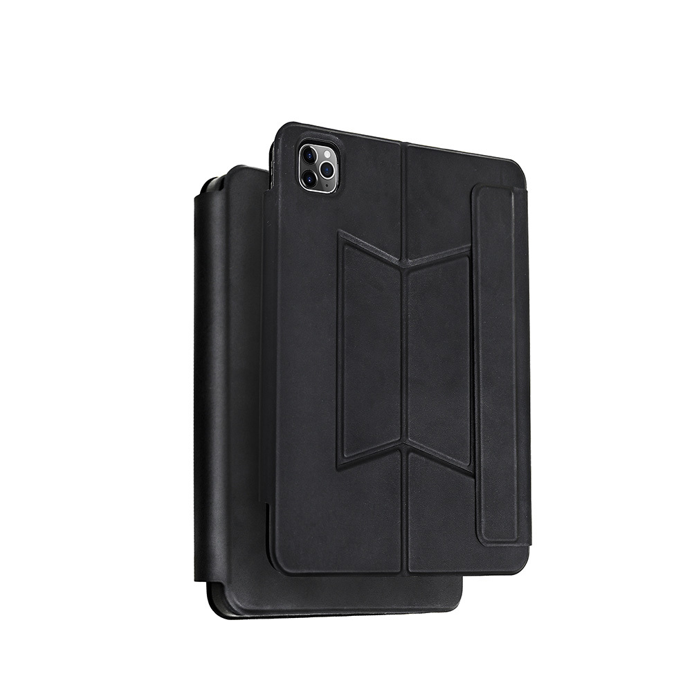 Apple iPad Pro 11 2024 Uyumlu Zore Border Keyboard Bluetooh Bağlantılı Standlı Klavyeli Tablet Kılıfı - 2