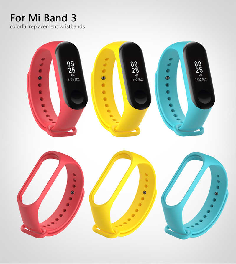 Xiaomi Mi Band 3 Uyumlu Silikon Kordon - 3