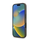 Apple iPhone 16 Plus Uyumlu Kılıf DKNY Orjinal Lisanslı Magsafe Şarj Özellikli 3D Yazılı Repeat Pattern Kapak - 11