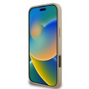 Apple iPhone 16 Pro Uyumlu Kılıf DKNY Orjinal Lisanslı Kapitone Tasarımlı Metal Logolu Deri Kapak - 10