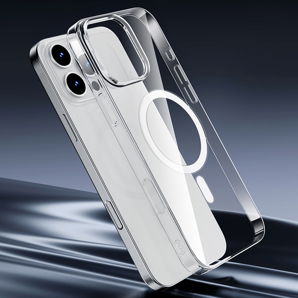 Apple iPhone 16 Plus Uyumlu Kılıf Magsafe Şarj Özellikli Wiwu YXK-207 Invisible Pro Sert PC Kapak - 6