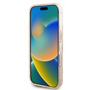 Apple iPhone 16 Uyumlu Kılıf Guess Orjinal Lisanslı Magsafe Şarj Özellikli IML Baskılı Klasik Logolu 4G Desenli Kapak - 4