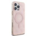 Apple iPhone 16 Pro Uyumlu Kılıf Guess Orjinal Lisanslı Magsafe Şarj Özellikli IML Baskılı Klasik Logolu 4G Desenli Kapak - 10