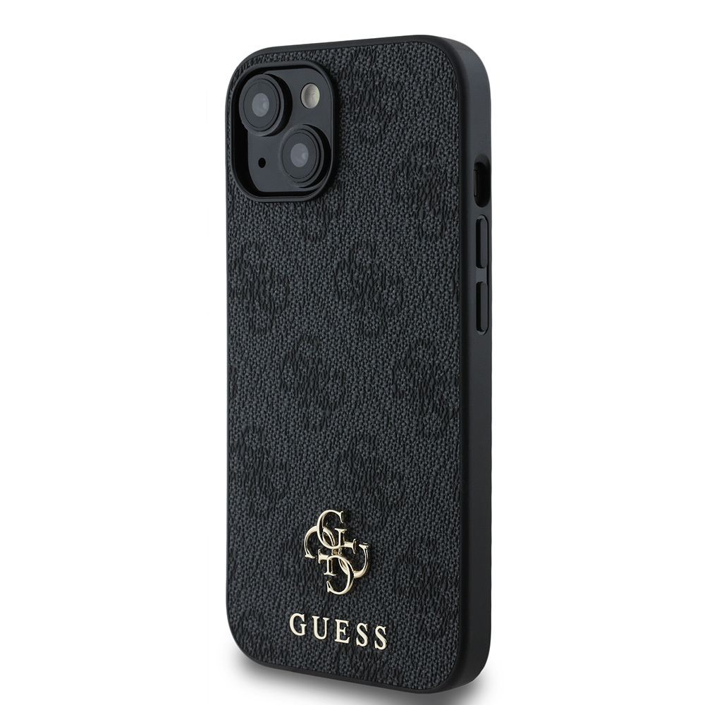 Apple iPhone 14 Uyumlu Kılıf Guess Orjinal Lisanslı Magsafe Şarj Özellikli Small 4G Classic Kapak - 1