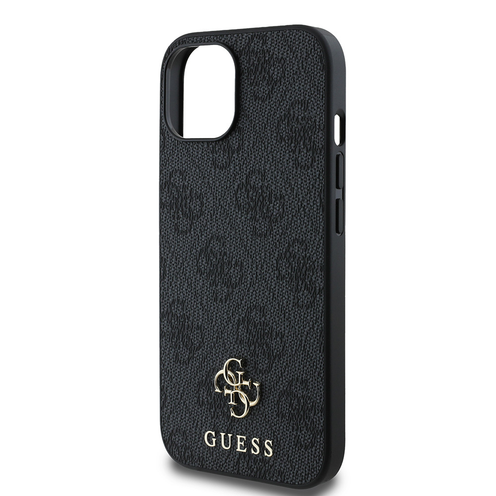Apple iPhone 14 Uyumlu Kılıf Guess Orjinal Lisanslı Magsafe Şarj Özellikli Small 4G Classic Kapak - 5