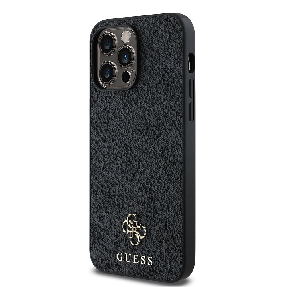 Apple iPhone 14 Pro Uyumlu max Kılıf Guess Orjinal Lisanslı Magsafe Şarj Özellikli Small 4G Classic Kapak - 1