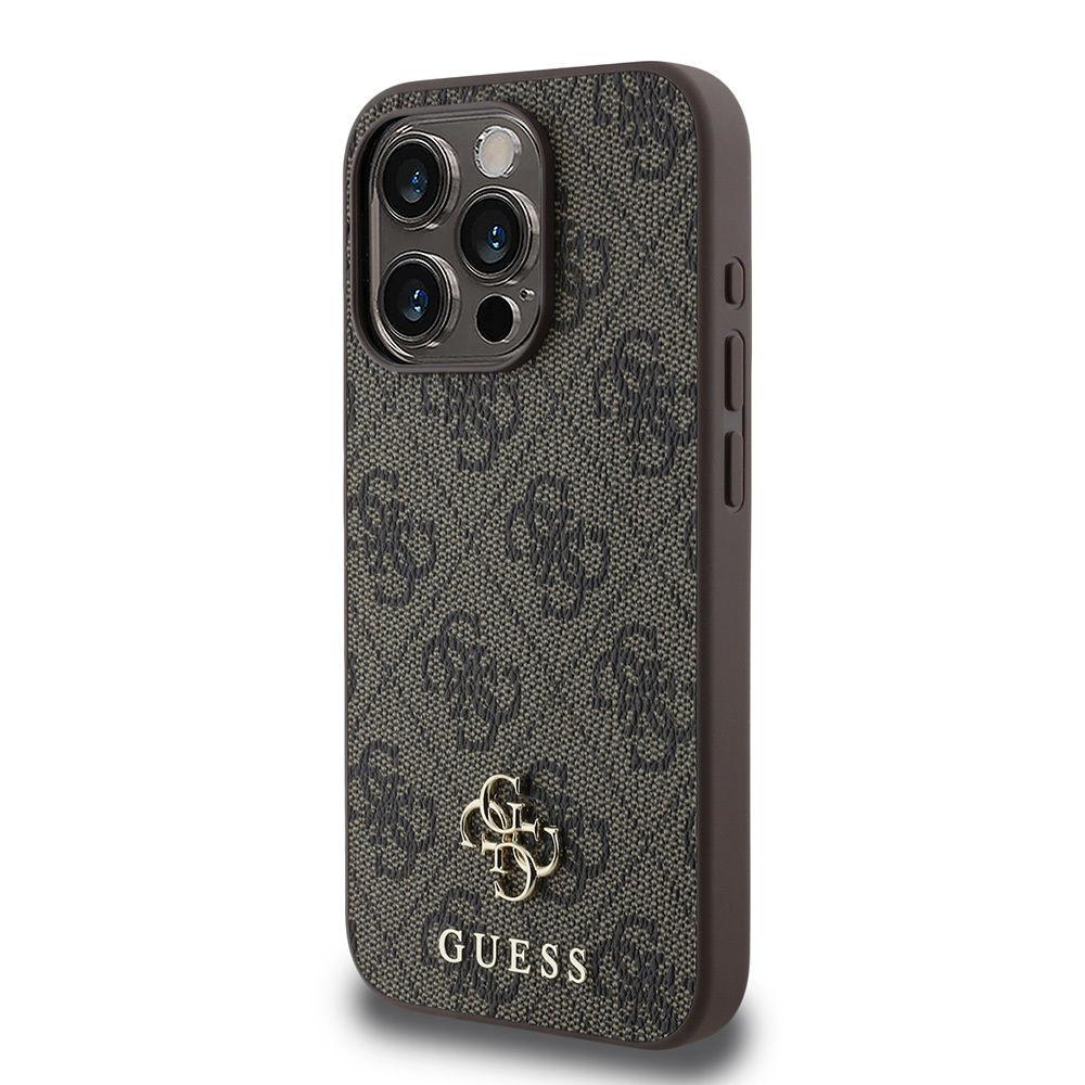 Apple iPhone 14 Pro Uyumlu max Kılıf Guess Orjinal Lisanslı Magsafe Şarj Özellikli Small 4G Classic Kapak - 9
