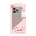 Apple iPhone 16 Pro Uyumlu Kılıf Magsafe Şarj Özellikli Soft Arka Yüzey Askı İpli Coehl Creme Kapak - 1