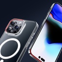 Apple iPhone 16 Pro Uyumlu Kılıf Magsafe Şarj Özellikli Wiwu YXK-207 Invisible Pro Sert PC Kapak - 6