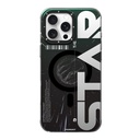 Apple iPhone 16 Pro Uyumlu Kılıf Magsafe Şarj Özellikli Airbagli Hologram Tasarımlı Youngkit Interstellar Serisi Kapak - 10