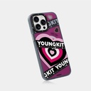 Apple iPhone 15 Pro Max Uyumlu Kılıf Magsafe Şarj Özellikli Airbagli Çift Katmanlı Youngkit Flipped Serisi Kapak - 5