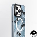 Apple iPhone 15 Pro Max Uyumlu Kılıf Magsafe Şarj Özellikli Airbagli Çift Katmanlı Youngkit Star&Butterfly Serisi Kapak - 5