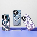 Apple iPhone 15 Pro Max Uyumlu Kılıf Magsafe Şarj Özellikli Airbagli Çift Katmanlı Youngkit Star&Butterfly Serisi Kapak - 8