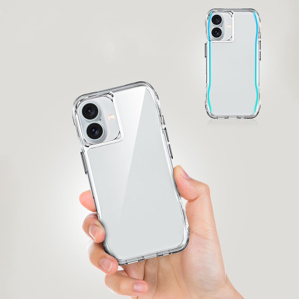 Apple iPhone 16 Uyumlu Kılıf Airbagli Şeffaf Zore İncek Kapak - 8