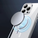 Apple iPhone 16 Pro Max Uyumlu Kılıf Magsafe Şarj Özellikli Wiwu YXK-207 Invisible Pro Sert PC Kapak - 5