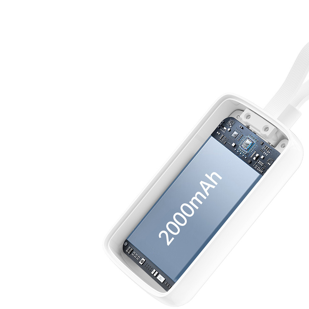 Wiwu Wi-M22 Ark Serisi 2in1 Akıllı Saat Mini Wireless Powerbank 2000mAh 2W - 1