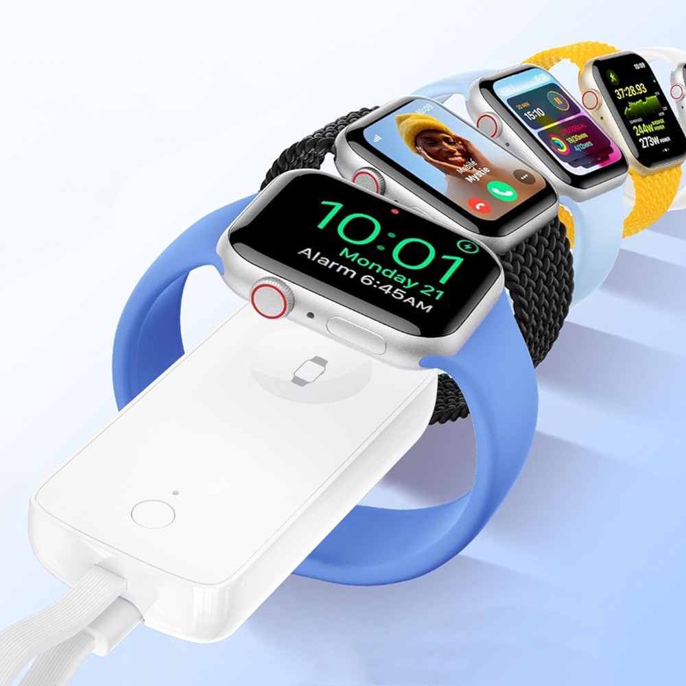 Wiwu Wi-M22 Ark Serisi 2in1 Akıllı Saat Mini Wireless Powerbank 2000mAh 2W - 11