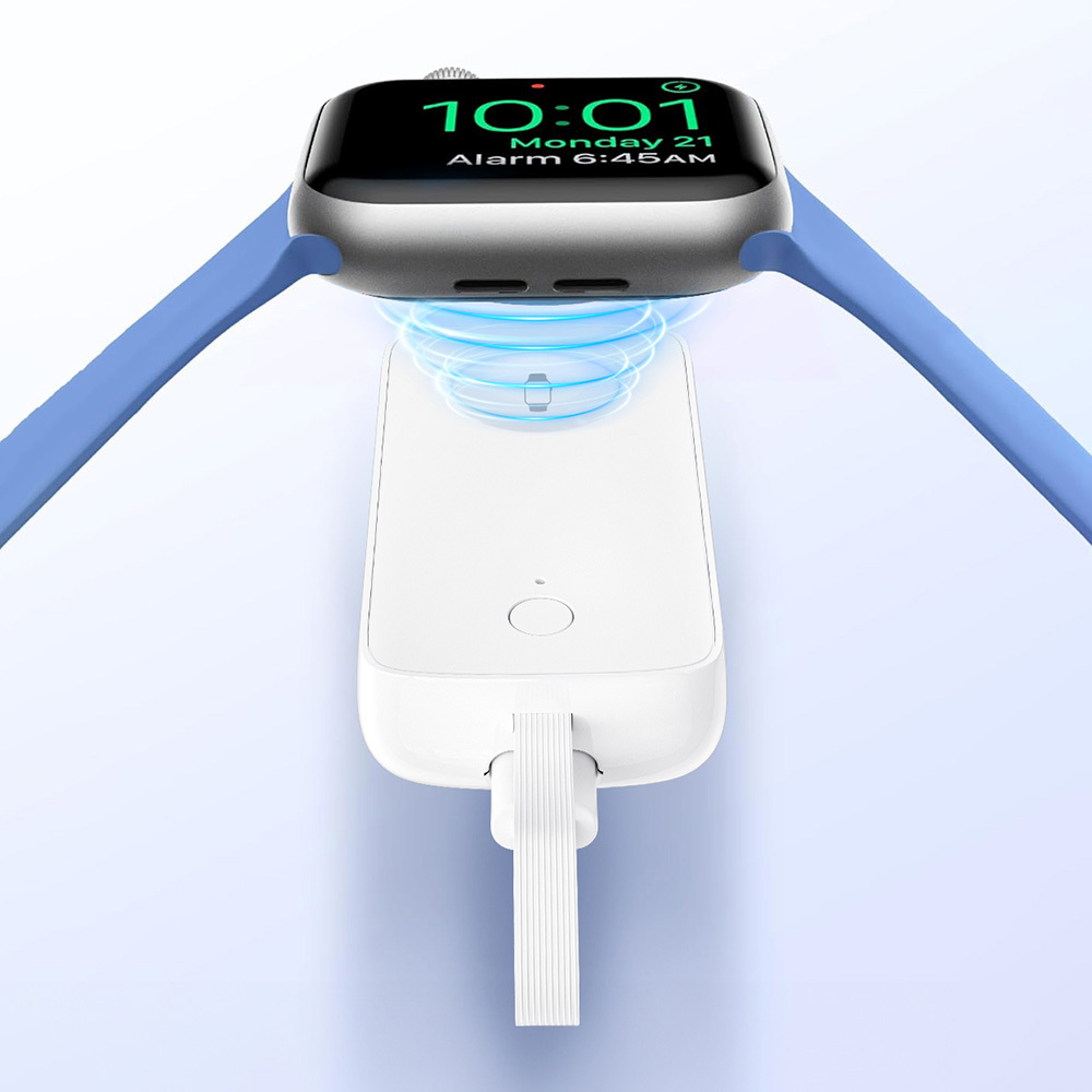 Wiwu Wi-M22 Ark Serisi 2in1 Akıllı Saat Mini Wireless Powerbank 2000mAh 2W - 12