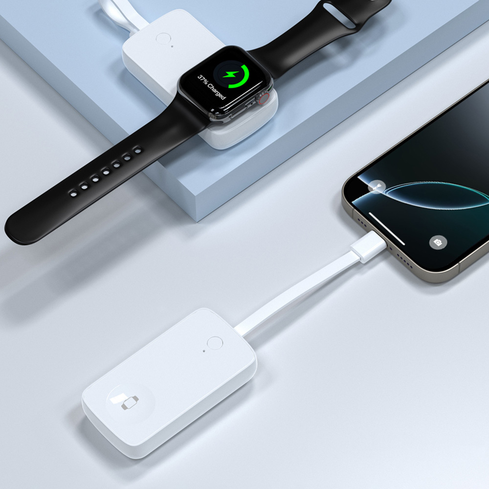 Wiwu Wi-M22 Ark Serisi 2in1 Akıllı Saat Mini Wireless Powerbank 2000mAh 2W - 13