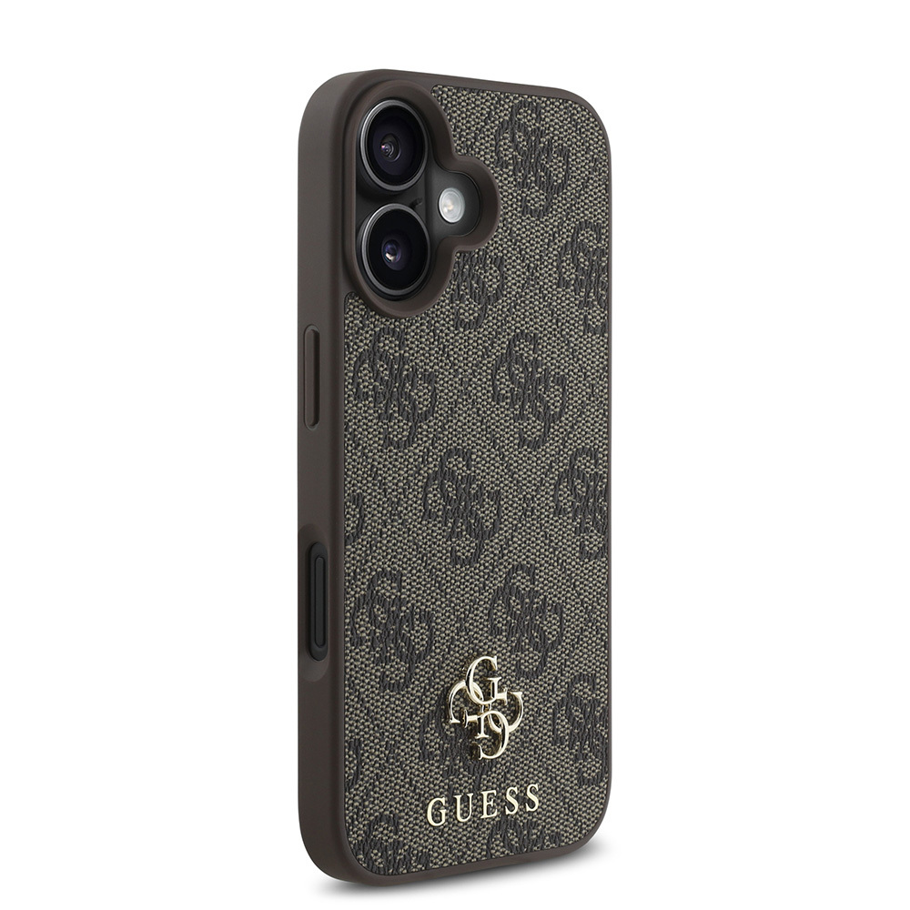 Apple iPhone 16 Plus Uyumlu Kılıf Guess Orjinal Lisanslı Magsafe Şarj Özellikli Small 4G Classic Kapak - 3