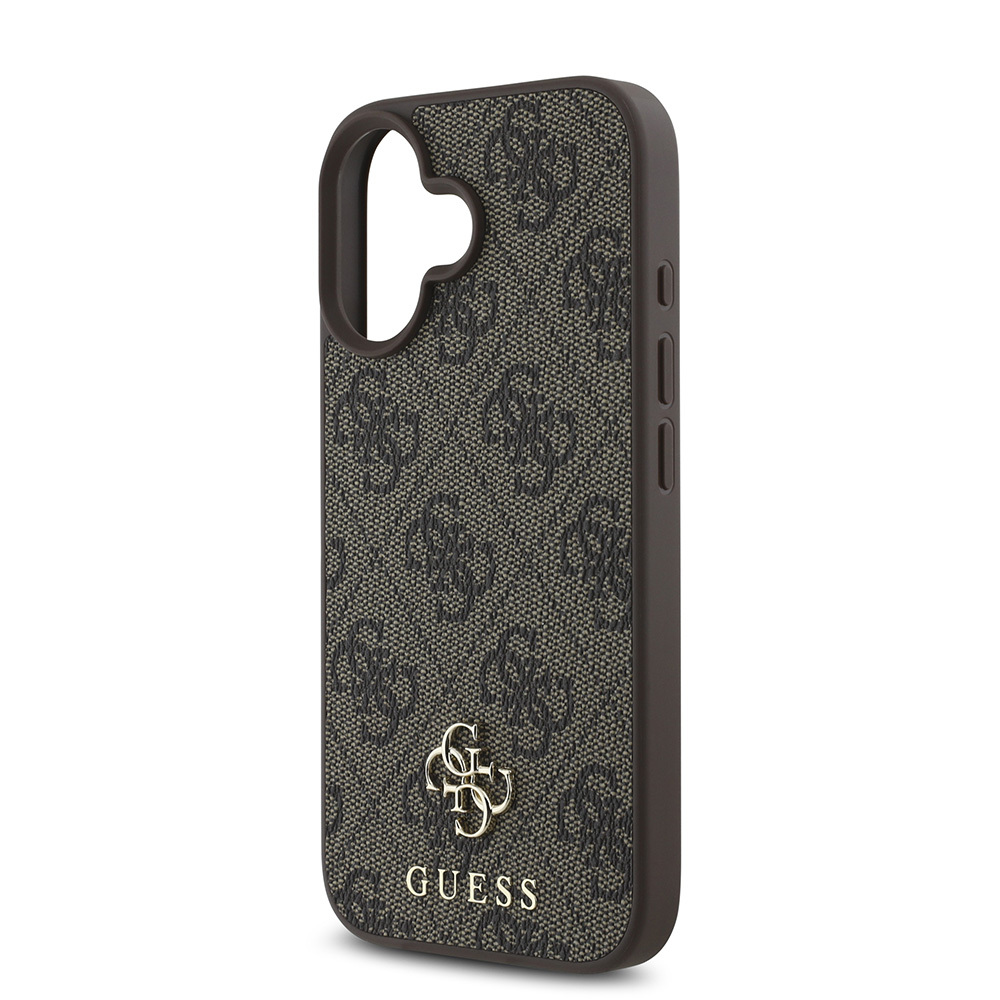 Apple iPhone 16 Plus Uyumlu Kılıf Guess Orjinal Lisanslı Magsafe Şarj Özellikli Small 4G Classic Kapak - 5