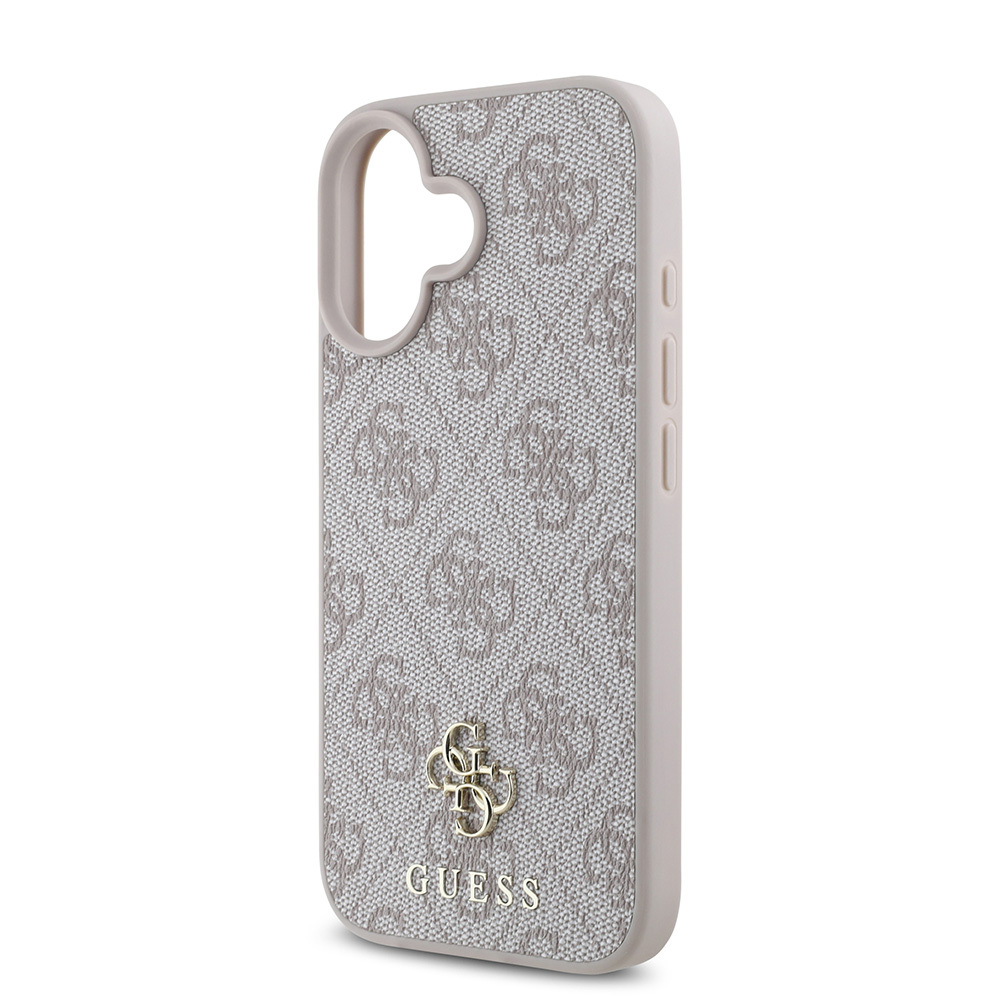 Apple iPhone 16 Plus Uyumlu Kılıf Guess Orjinal Lisanslı Magsafe Şarj Özellikli Small 4G Classic Kapak - 19