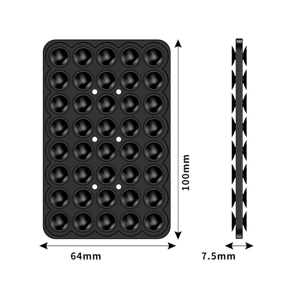 Kare Öpücük 01 Silikon Telefon Tutucu - 1
