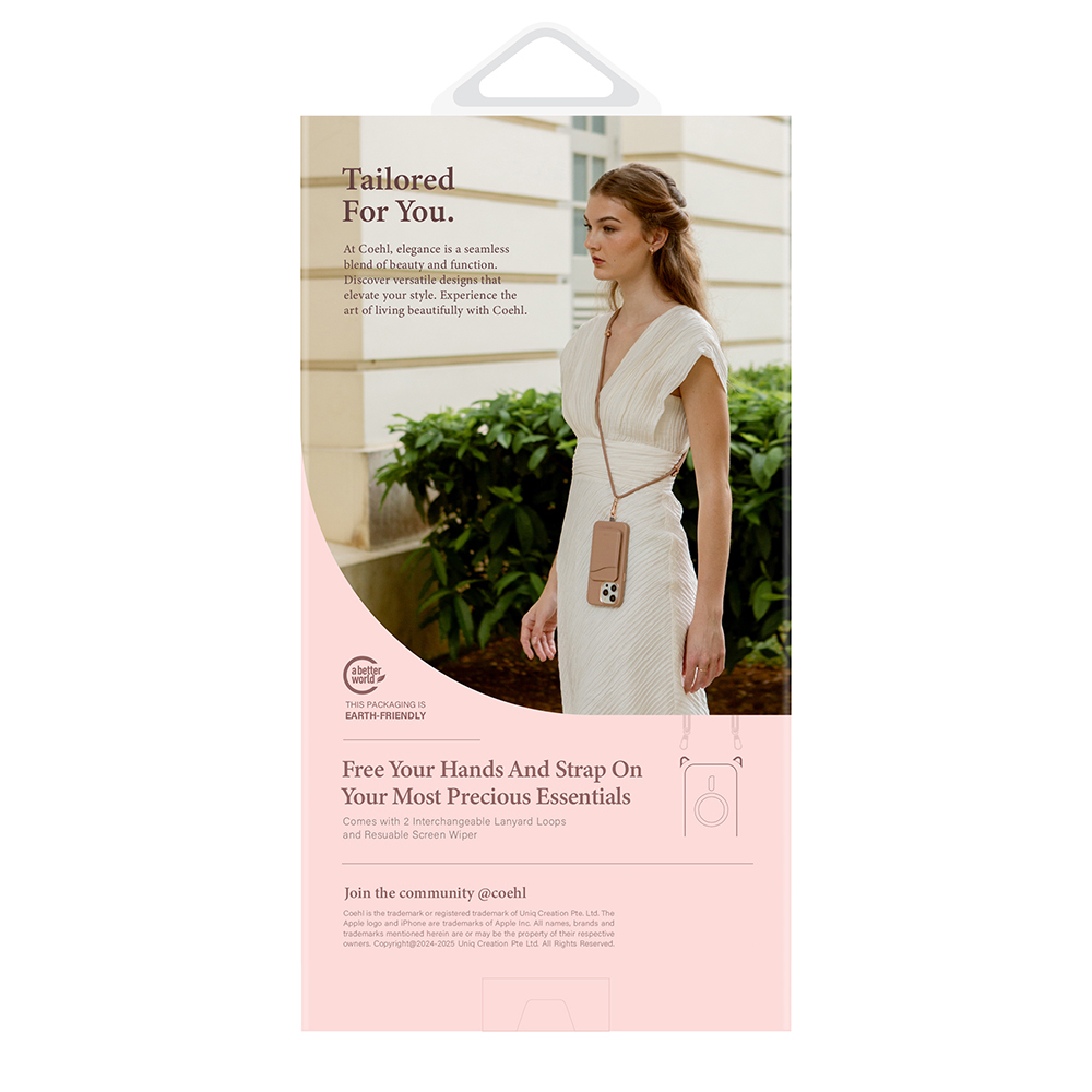 Apple iPhone 16 Pro Uyumlu Kılıf Magsafe Şarj Özellikli Holografik Şeffaf Arka Yüzey Coehl Willow Kapak - 5