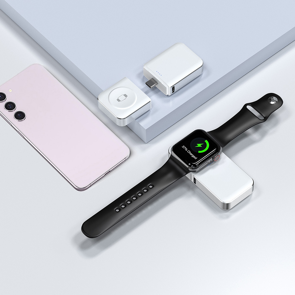 Wiwu Wi-M21 Elf Serisi 3in1 Mini Wireless Powerbank 1100mAh 3W - 10