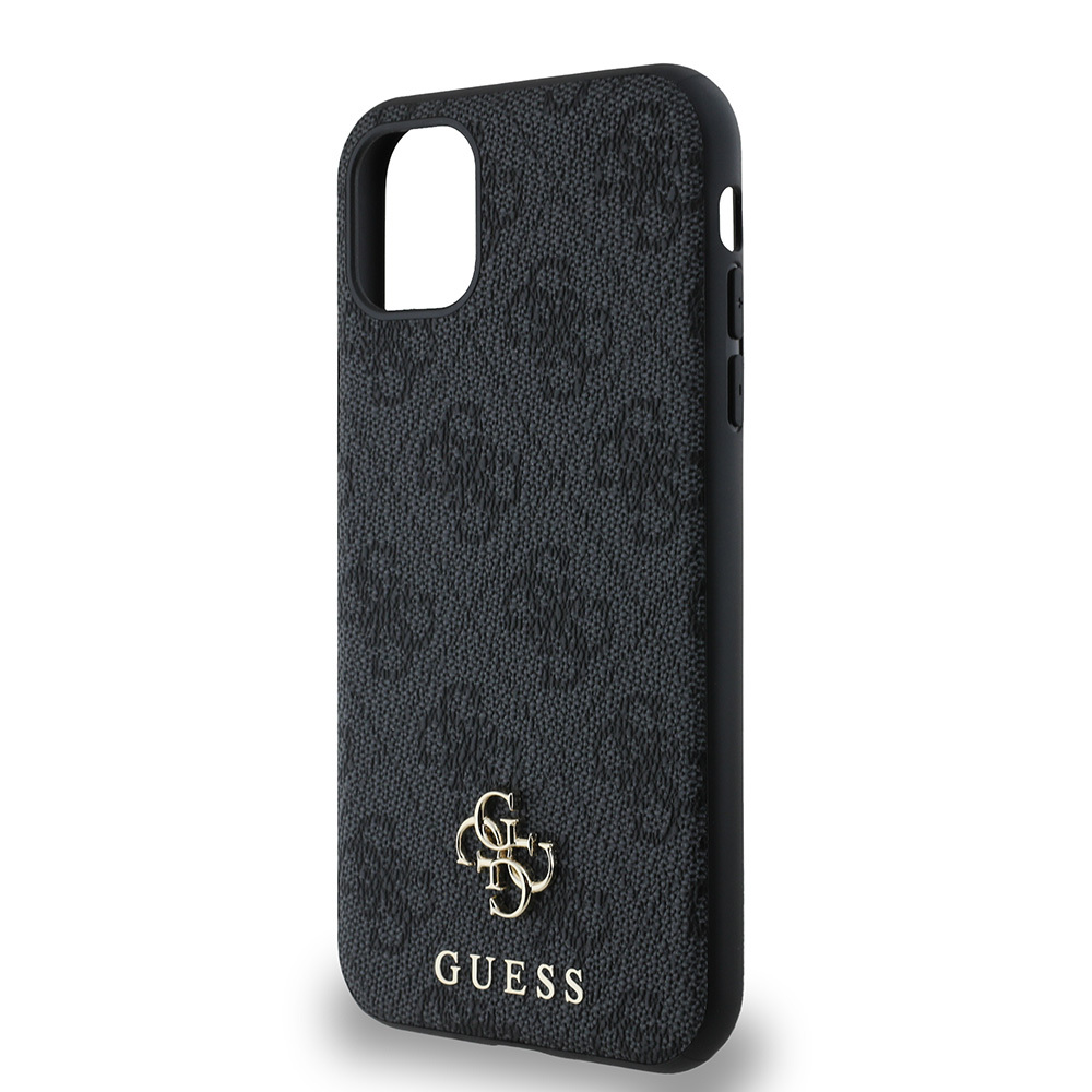Apple iPhone 12 Uyumlu Kılıf Guess Orjinal Lisanslı Magsafe Şarj Özellikli Small 4G Classic Kapak - 5