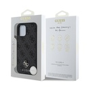 Apple iPhone 12 Pro Uyumlu Kılıf Guess Orjinal Lisanslı Magsafe Şarj Özellikli Small 4G Classic Kapak - 4