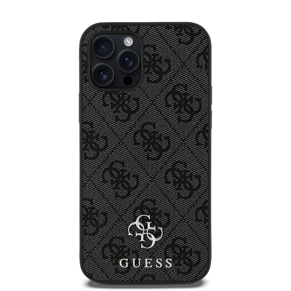 Apple iPhone 12 Pro Uyumlu Kılıf Guess Orjinal Lisanslı Magsafe Şarj Özellikli Small 4G Classic Kapak - 5