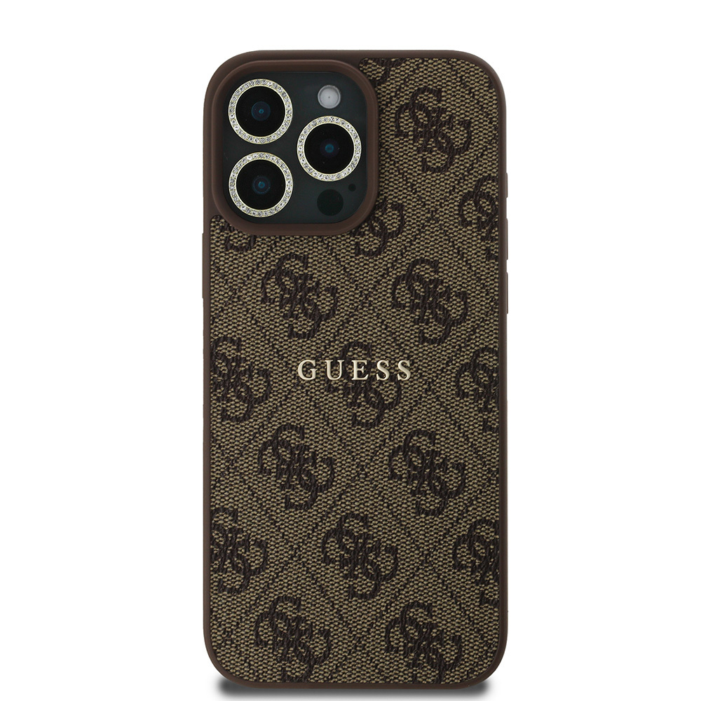 Apple iPhone 16 Pro Uyumlu Guess Orjinal Lisanslı Kılıf + Ekran Koruyucu + Lens Koruyucu 3in1 Aksesuar Seti - 10