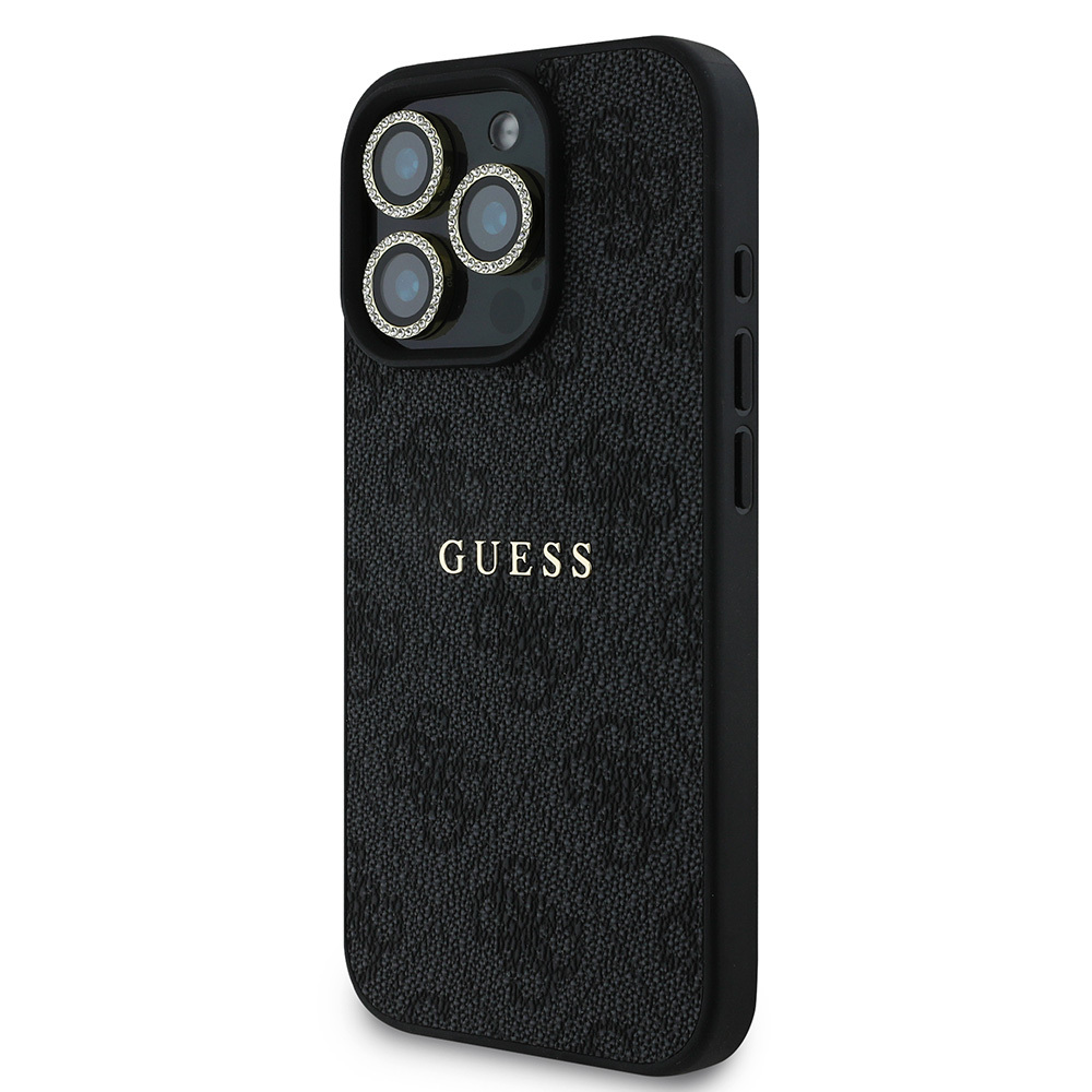 Apple iPhone 16 Pro Max Uyumlu Guess Orjinal Lisanslı Kılıf + Ekran Koruyucu + Lens Koruyucu 3in1 Aksesuar Seti - 9