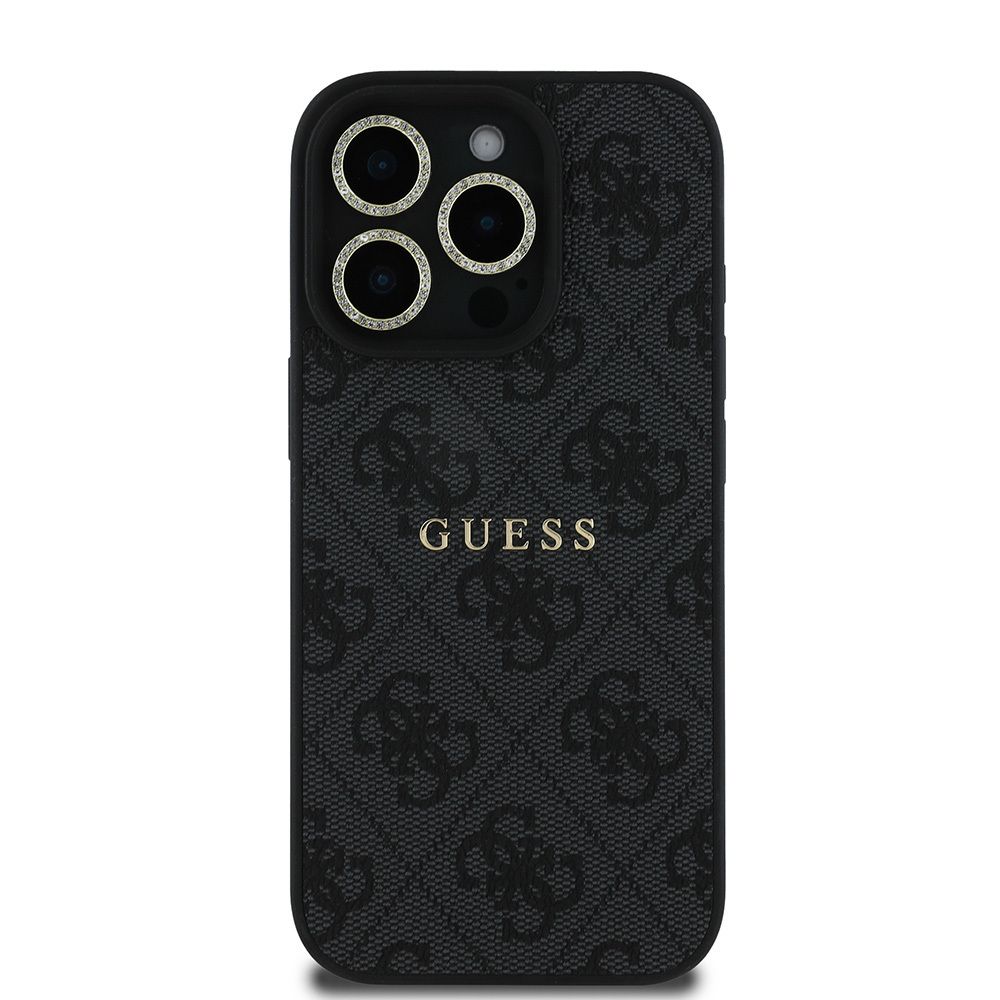 Apple iPhone 16 Pro Max Uyumlu Guess Orjinal Lisanslı Kılıf + Ekran Koruyucu + Lens Koruyucu 3in1 Aksesuar Seti - 10