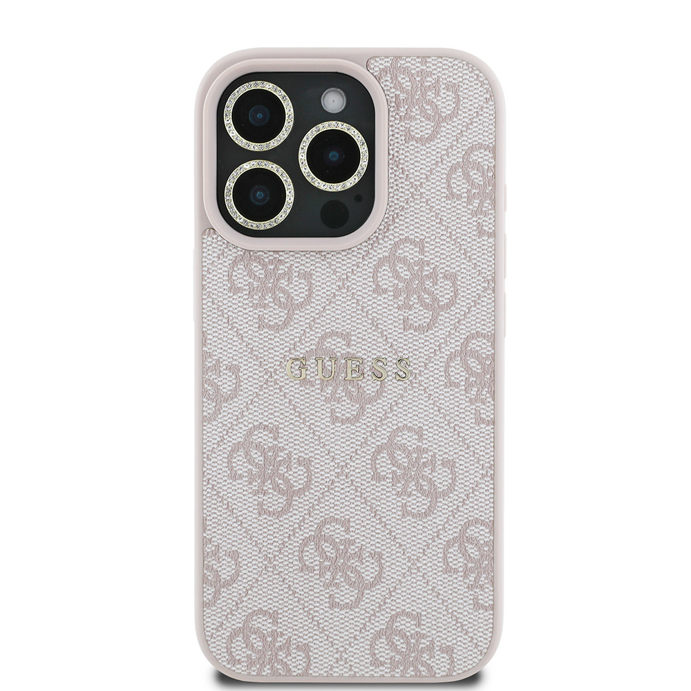 Apple iPhone 16 Pro Max Uyumlu Guess Orjinal Lisanslı Kılıf + Ekran Koruyucu + Lens Koruyucu 3in1 Aksesuar Seti - 17