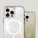 Apple iPhone 16 Pro Uyumlu Kılıf Magsafe Şarj Özellikli Airbagli Şeffaf Zore İncek Kapak - 8