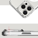 Apple iPhone 16 Pro Max Uyumlu Kılıf Magsafe Şarj Özellikli Airbagli Şeffaf Zore İncek Kapak - 5