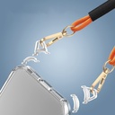 Apple iPhone 15 Uyumlu Kılıf Airbagli Takılabilir Askı Aparatlı Zore Snap Silikon Kapak - 4