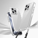 Apple iPhone 15 Pro Uyumlu Kılıf Airbagli Takılabilir Askı Aparatlı Zore Snap Silikon Kapak - 1