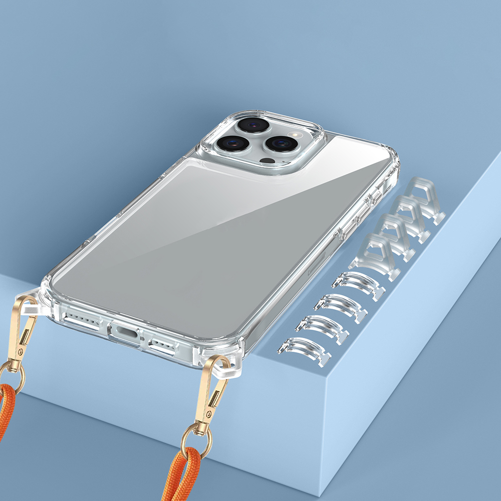 Apple iPhone 16 Pro Max Uyumlu Kılıf Airbagli Takılabilir Askı Aparatlı Zore Snap Silikon Kapak - 2