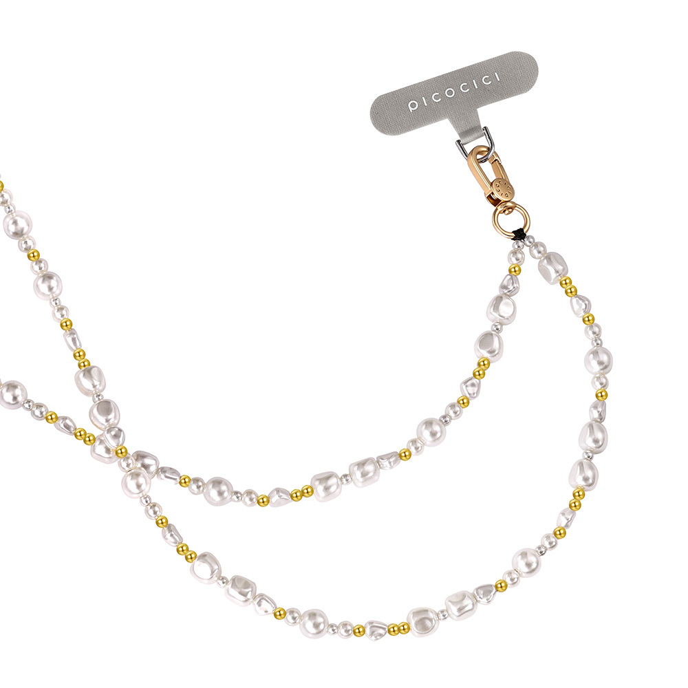 Picocici Metal Pearl Telefon Boyun Askı İpi 1.2 Metre - 2