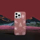 Apple iPhone 15 Pro Uyumlu Kılıf Magsafe Şarj Özellikli Awa Tasarımlı 1500D Aramid Fiber Pitaka Ultra-Slim Classic Serisi Bonfire Kapak - 5