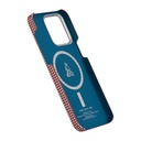 Apple iPhone 15 Pro Max Uyumlu Kılıf Magsafe Şarj Özellikli Awa Tasarımlı 1500D Aramid Fiber Pitaka Ultra-Slim Classic Serisi Bonfire Kapak - 4