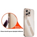 Apple iPhone 16 Uyumlu Serisi Uyumlu Metal Alaşımlı Hassas Dokunmatik Kamera Denetim Butonu Koruyucu - 2